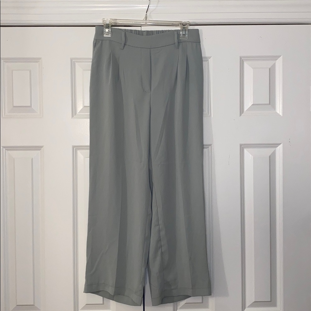C by One Dress Pants Straight Leg Trouser Mint Green Size XS Business Casual
